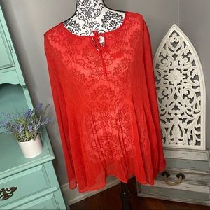 Maurices Shimmer Blouse Size XL NWT